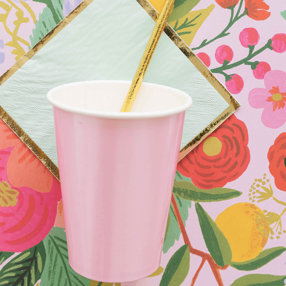Posh PinkAholic 12 oz Cups from Jollity & Co
