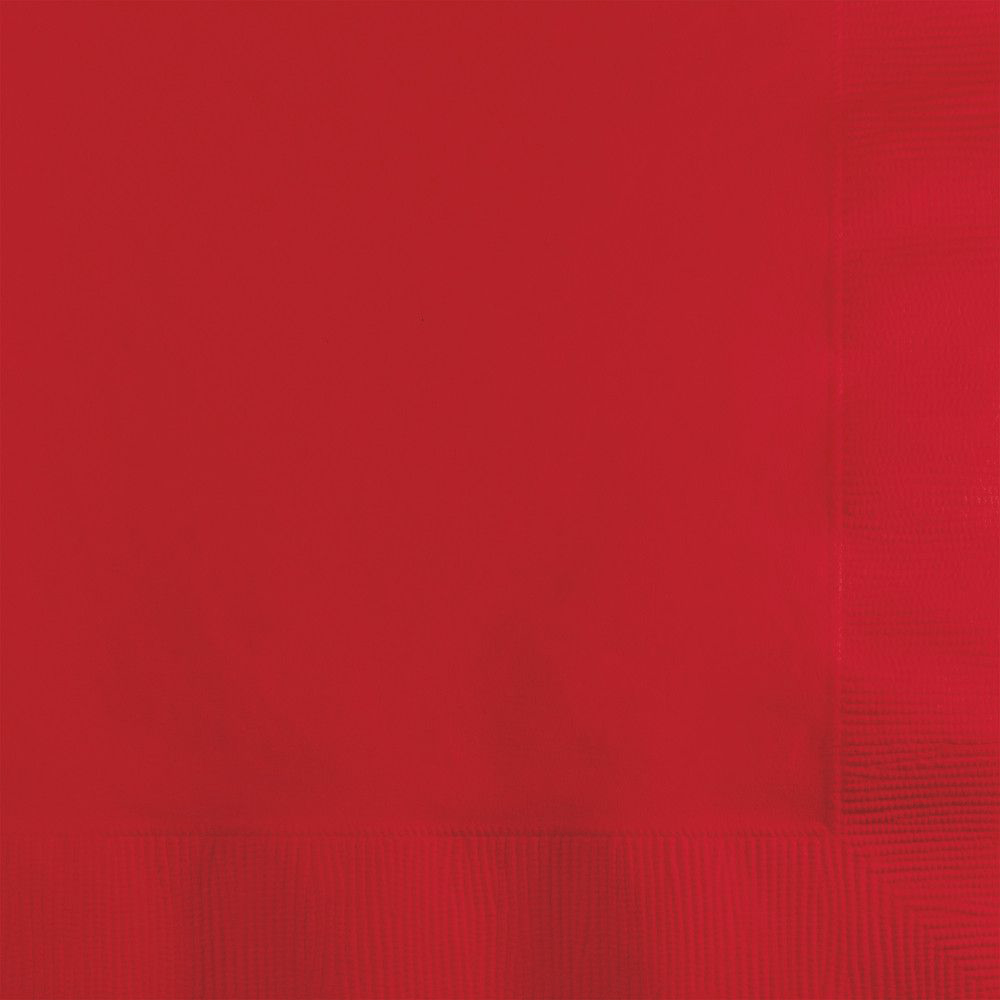 Candy Apple Red Napkins - 2 Size Options, Shopsweetluluss