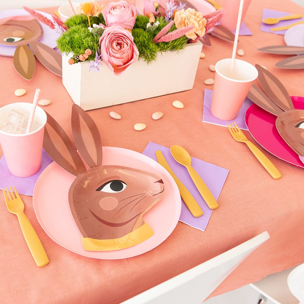 Chocolate Bunny Dinner Plate