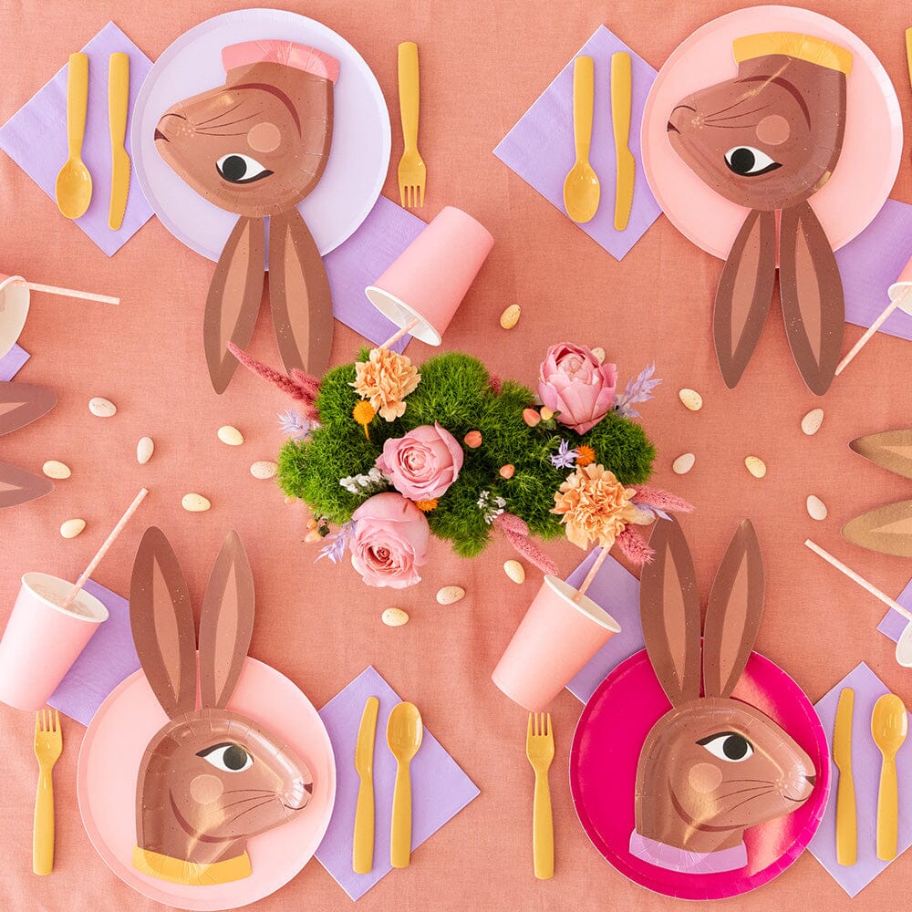 Chocolate Bunny Dinner Plate