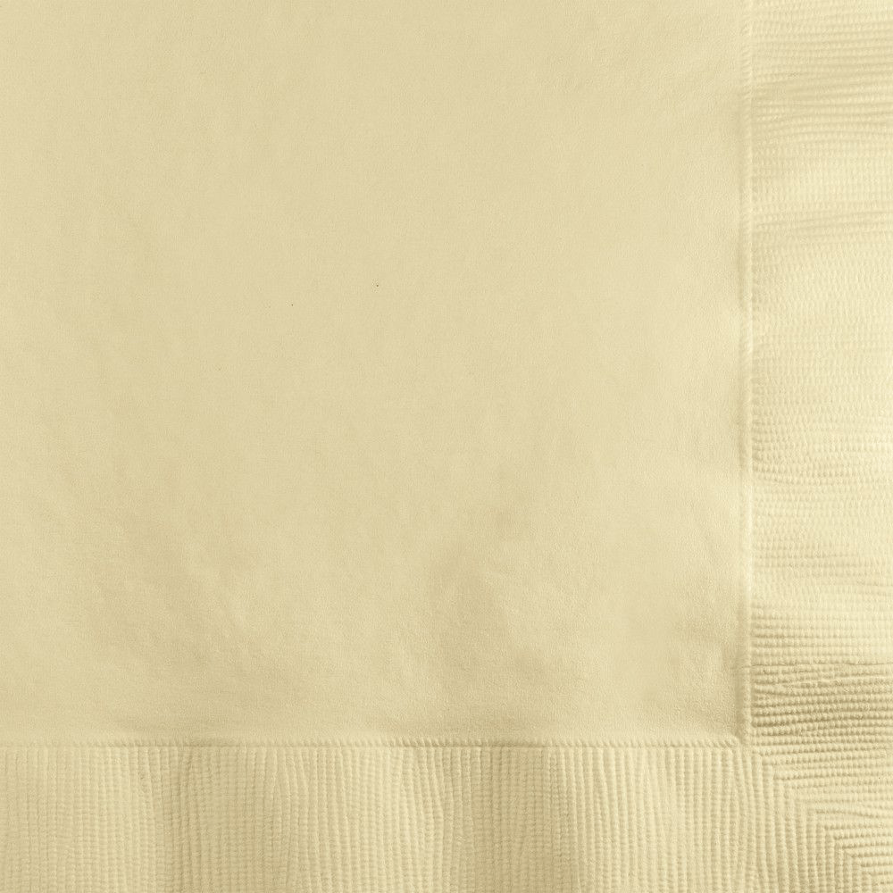 Cream Napkins - 2 Size Options