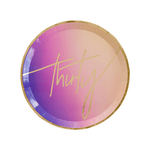 Milestone Dirty 30 Dessert Plates, Shopsweetluluss