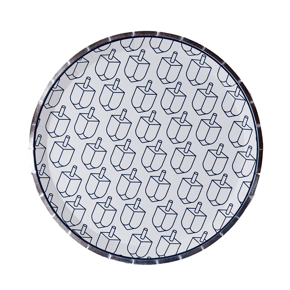 Dreidel Dinner Plates, Shopsweetluluss