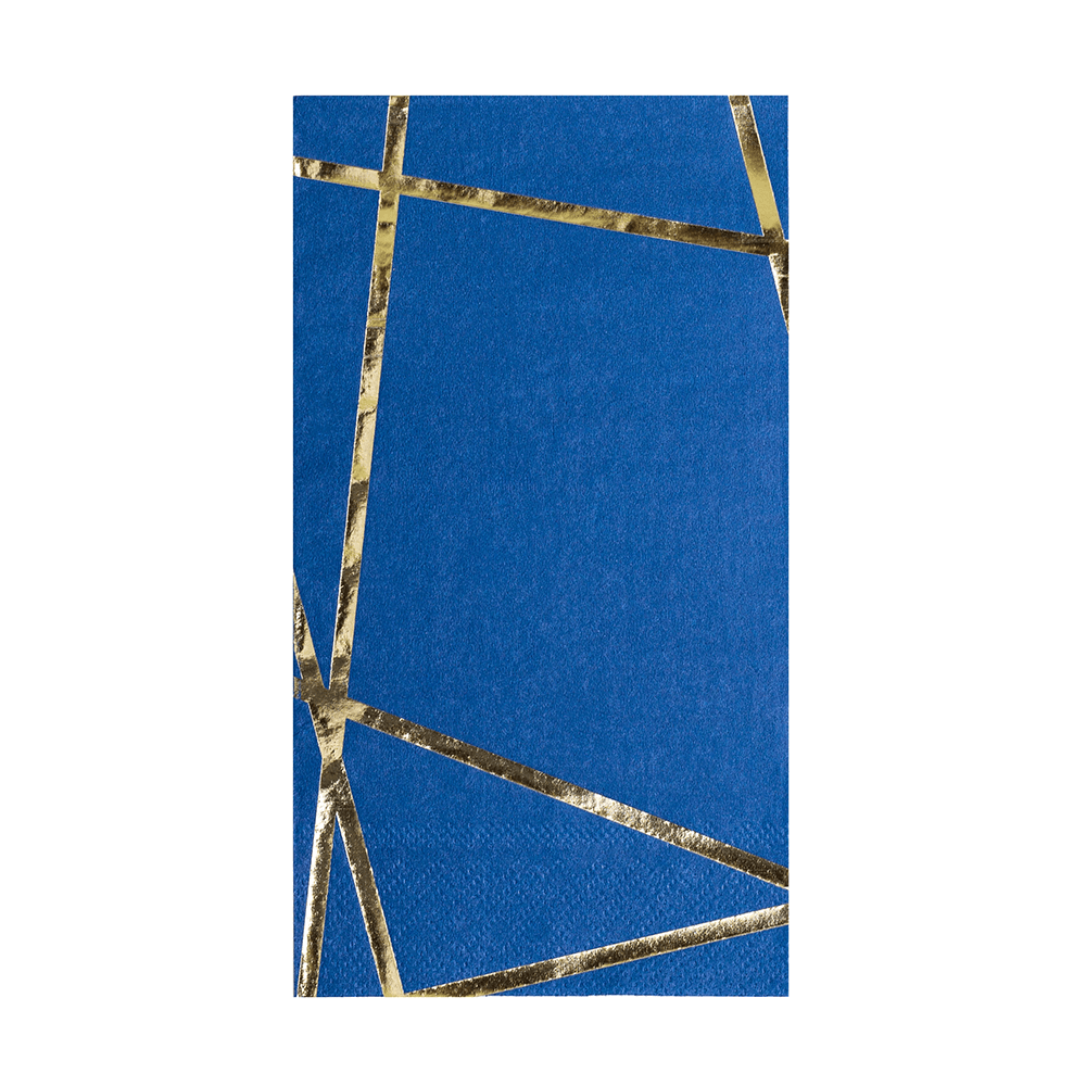 Enchanté Navy Guest Napkins from Jollity & Co