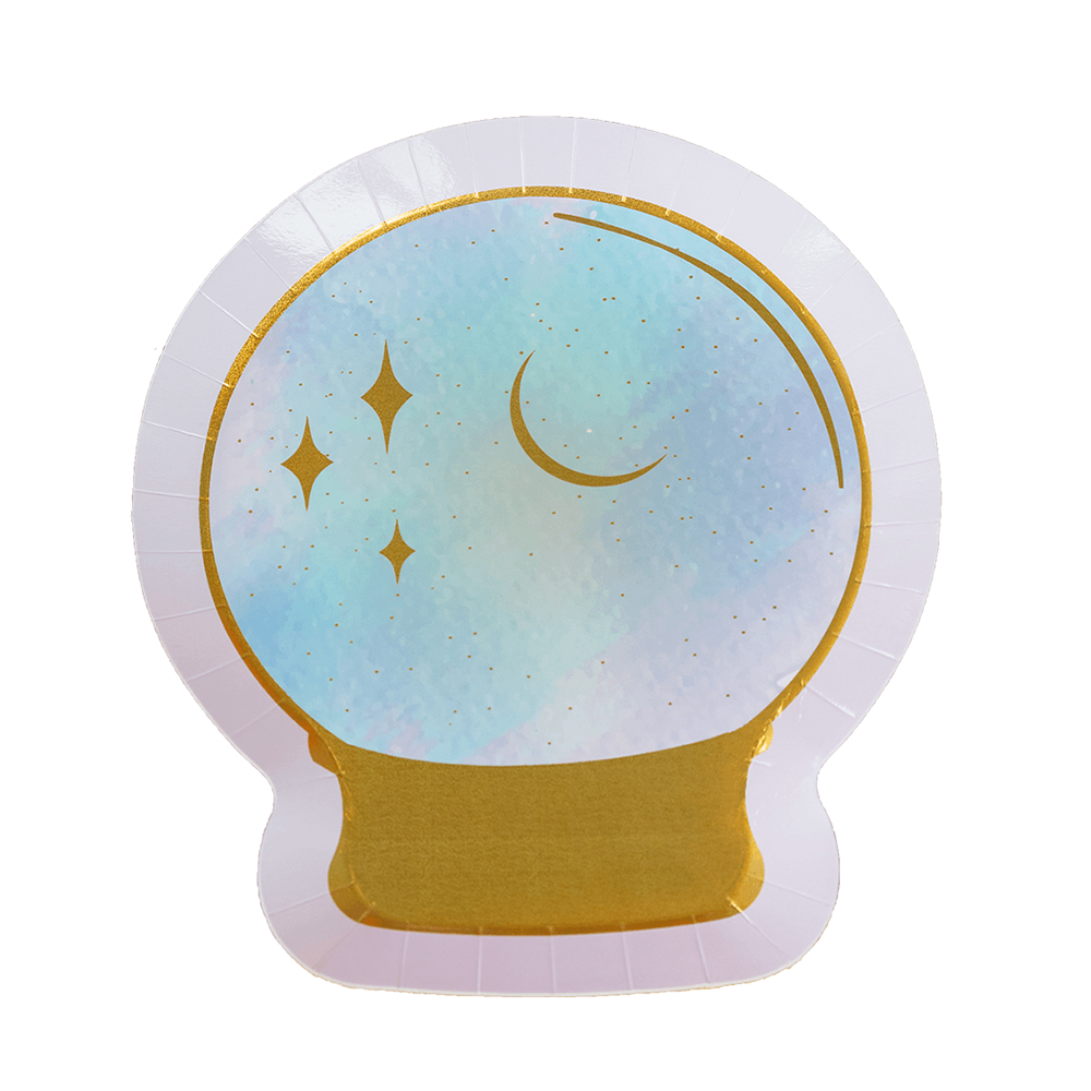 Spooktacular Fortune Teller Ball Dinner Plates from Jollity & Co