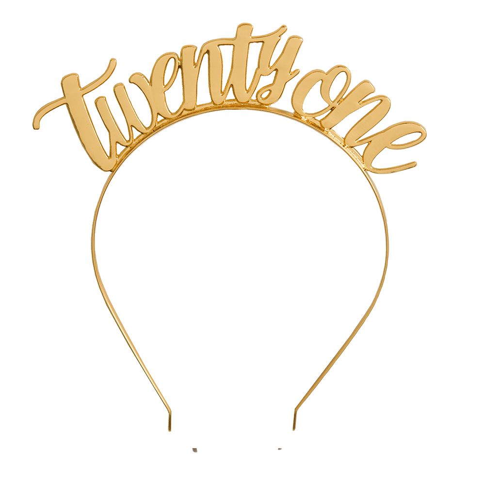 "Twenty One" Metal Headband - 2 Color Options, Shopsweetluluss