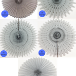 Grey Fans, 5 Sizes