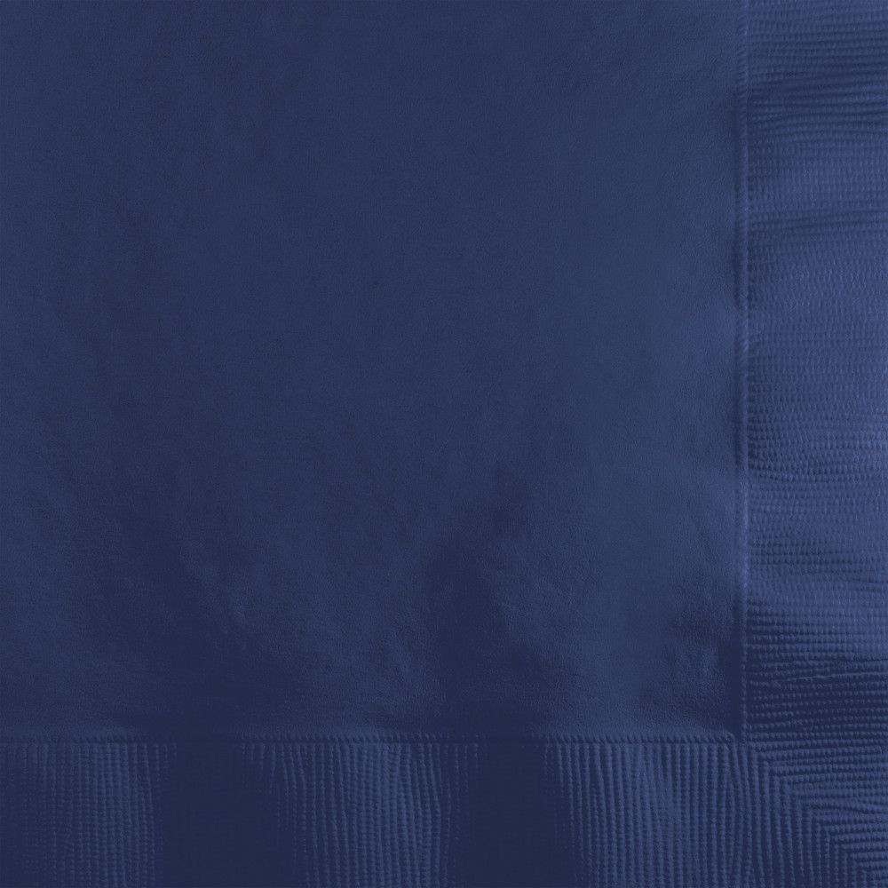 Navy Blue Napkins - 2 Size Options