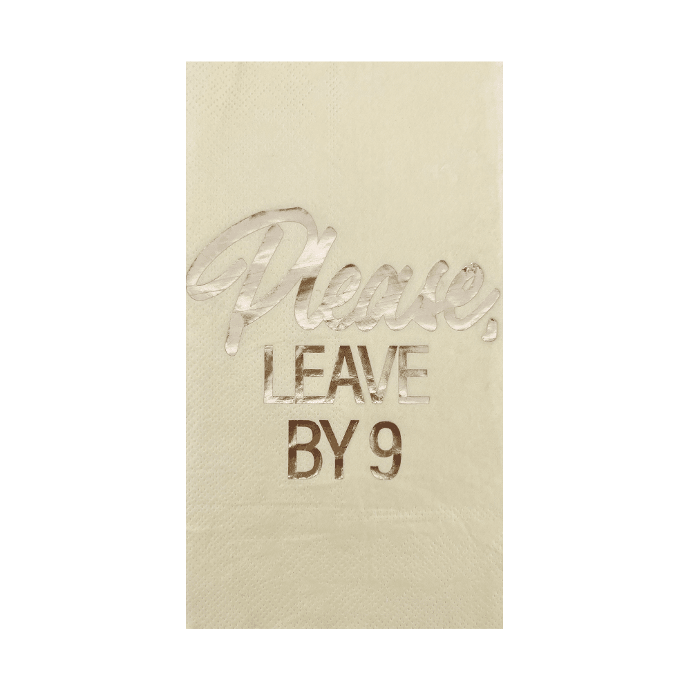 Jollity & Co. Please Leave By Nine