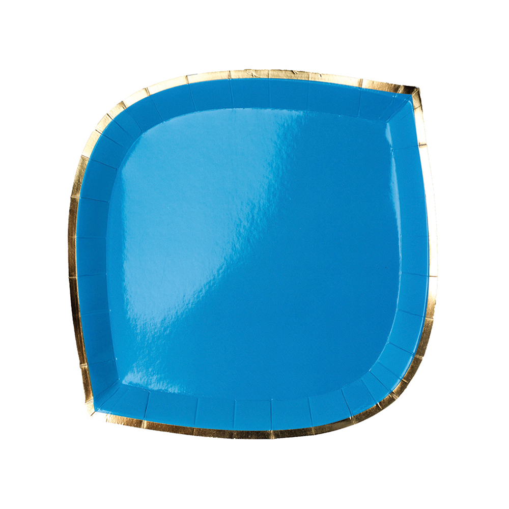 Posh Blue My Mind Plates - 2 Size Options