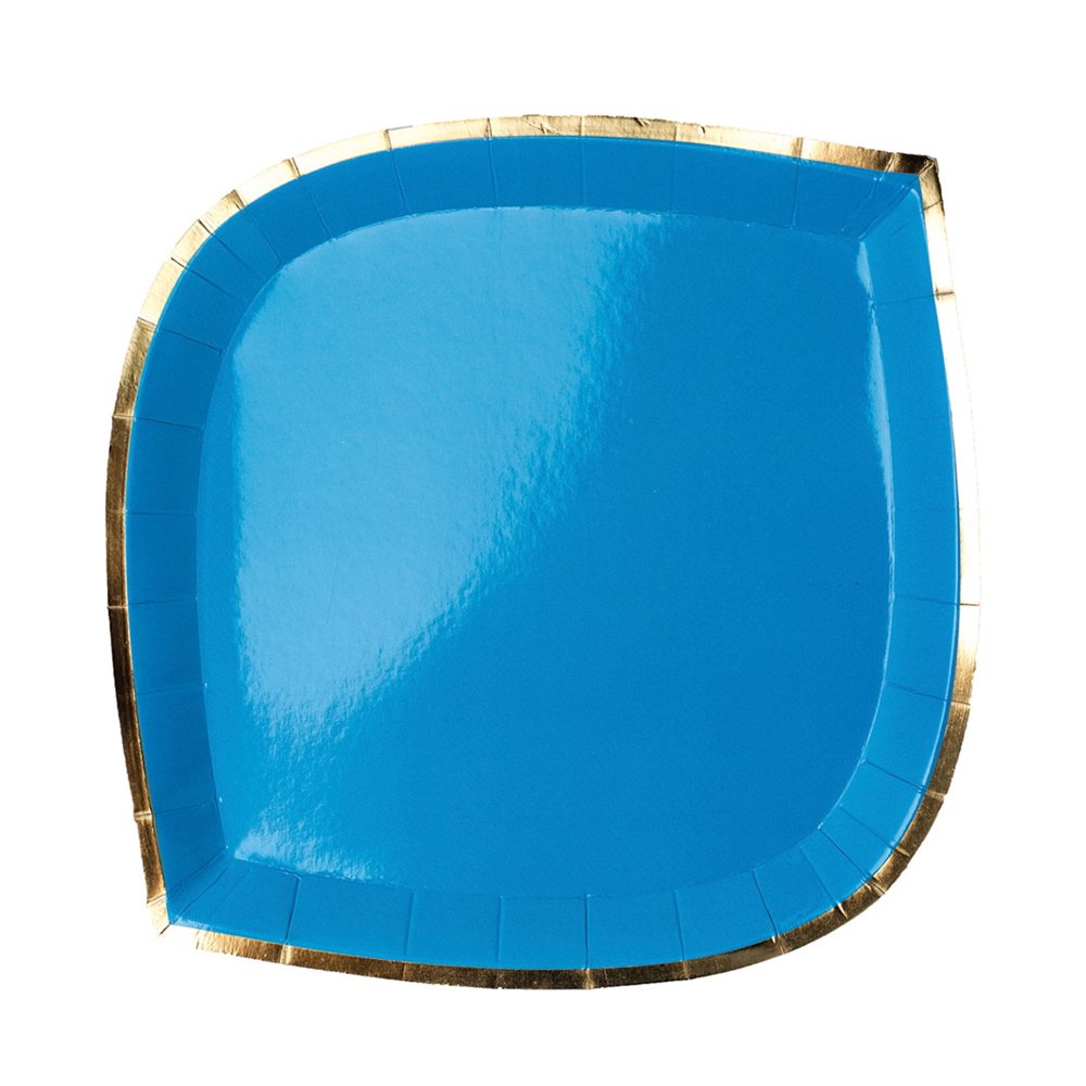 Posh Blue My Mind Plates - 2 Size Options