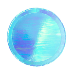 Posh Bubble Mint Round Plates - 2 Size Options