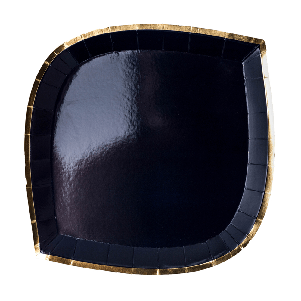 Posh Denim Jorts Charger Plates from Jollity & Co