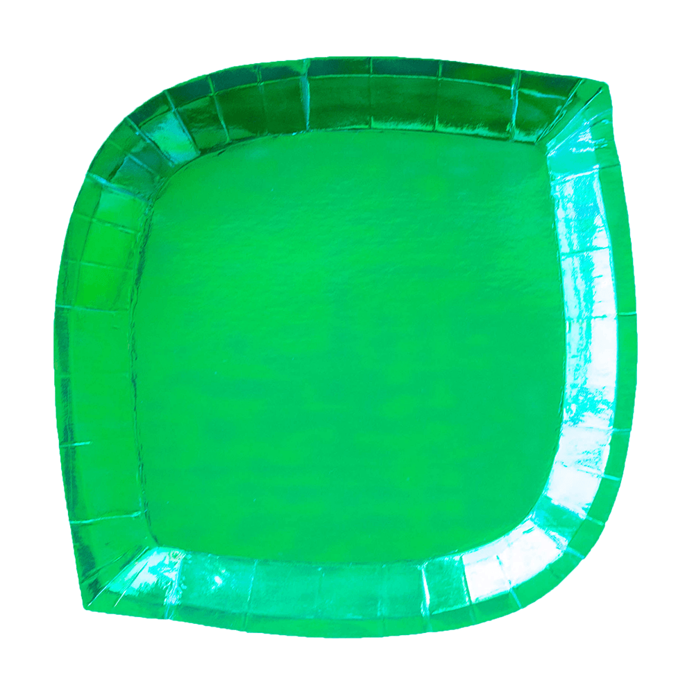 Posh Emerald City Charger Plates from Jollity & Co