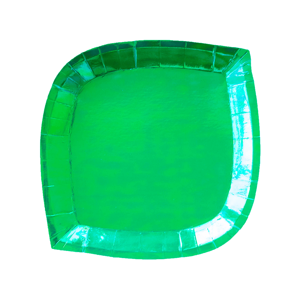 Posh Emerald City Plates - 3 Size Options