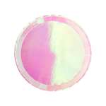 Posh Just Peachy Round Dessert Plates from Jollity & Co