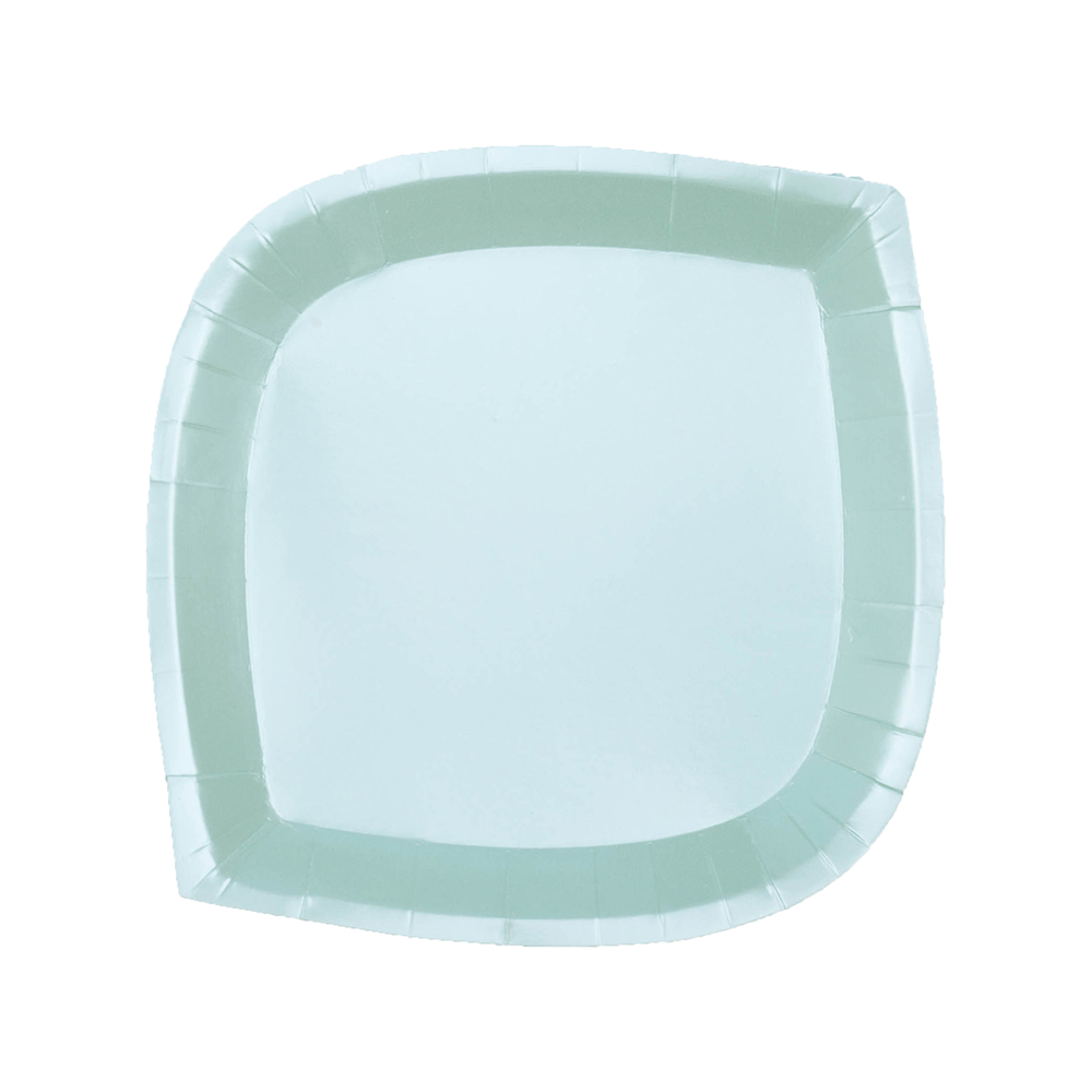 Posh Mint to Be Plates - 3 Size Options