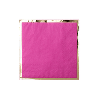Posh Cocktail Napkin, Pinky Pie from Jollity & Co