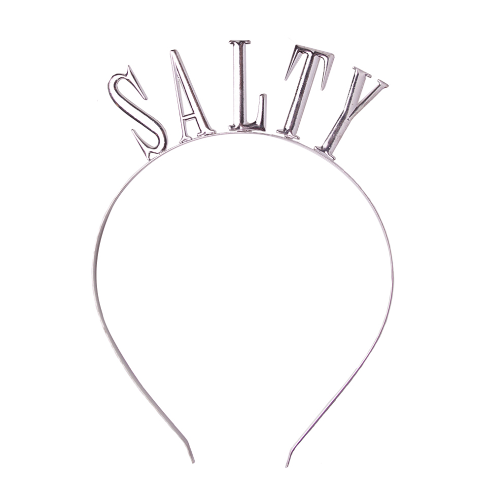"Salty" Metal Headband from Jollity & Co