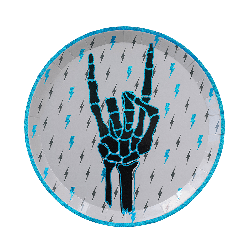Spooktacular Skeleton Hand Dinner Plates from Jollity & Co