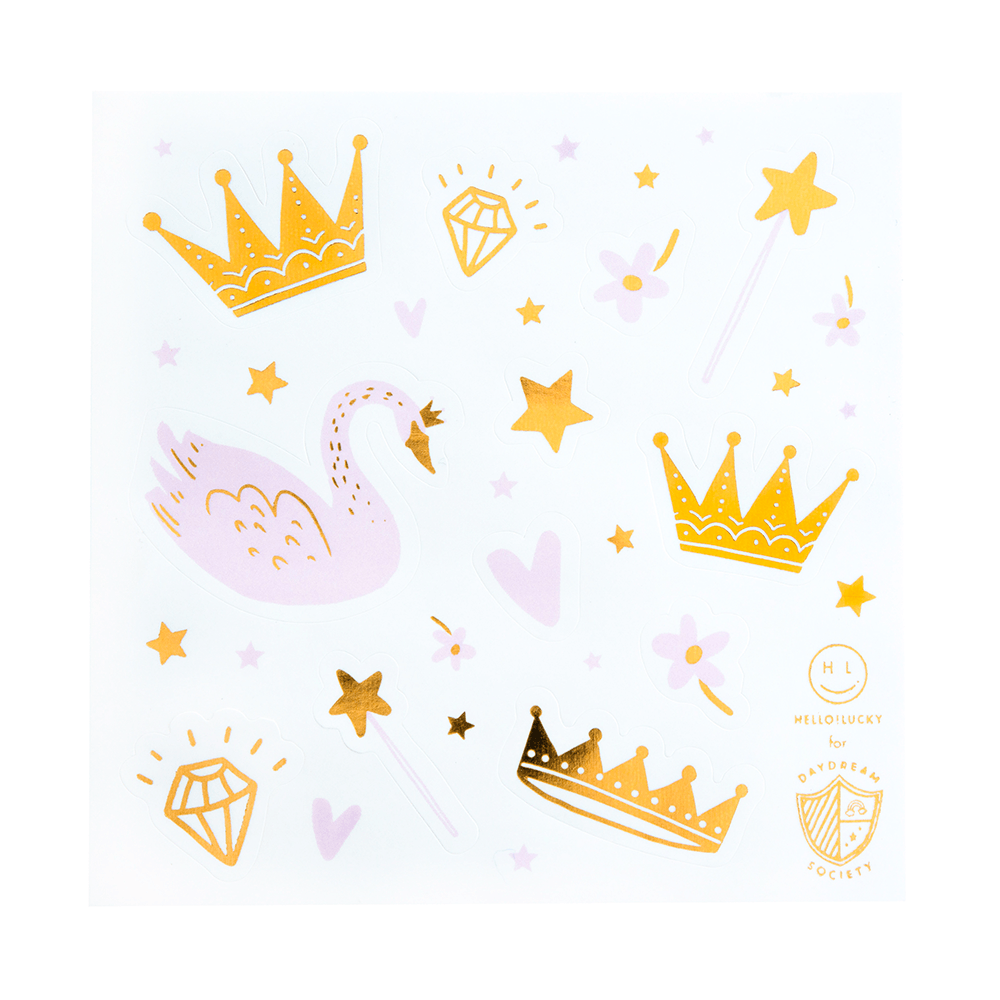 sweet princess sticker set by daydream society