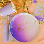 Milestone Dirty 30 Dinner Plates, Shopsweetluluss