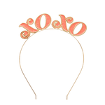 "XOXO" Metal Headband from Jollity & Co