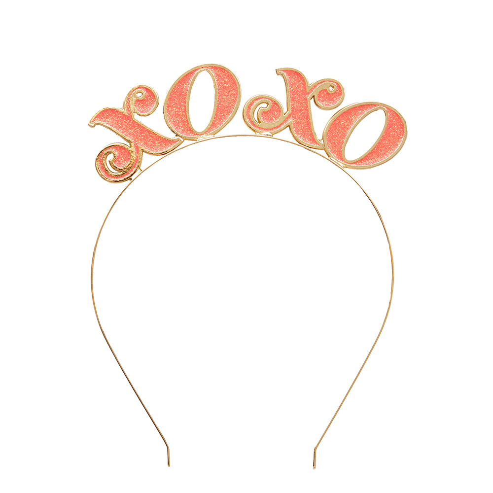 "XOXO" Metal Headband from Jollity & Co