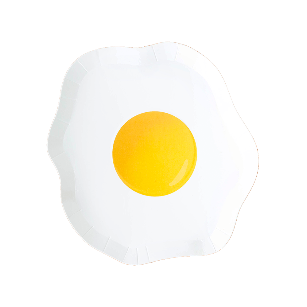 Yolks on You Dessert Plates from Jollity & Co