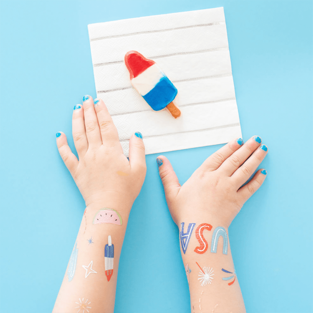 U.S. Of Yay Temporary Tattoos, Shopsweetluluss