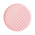 Check It! Tickle Me Pink Dinner Plates, Jollity & Co.