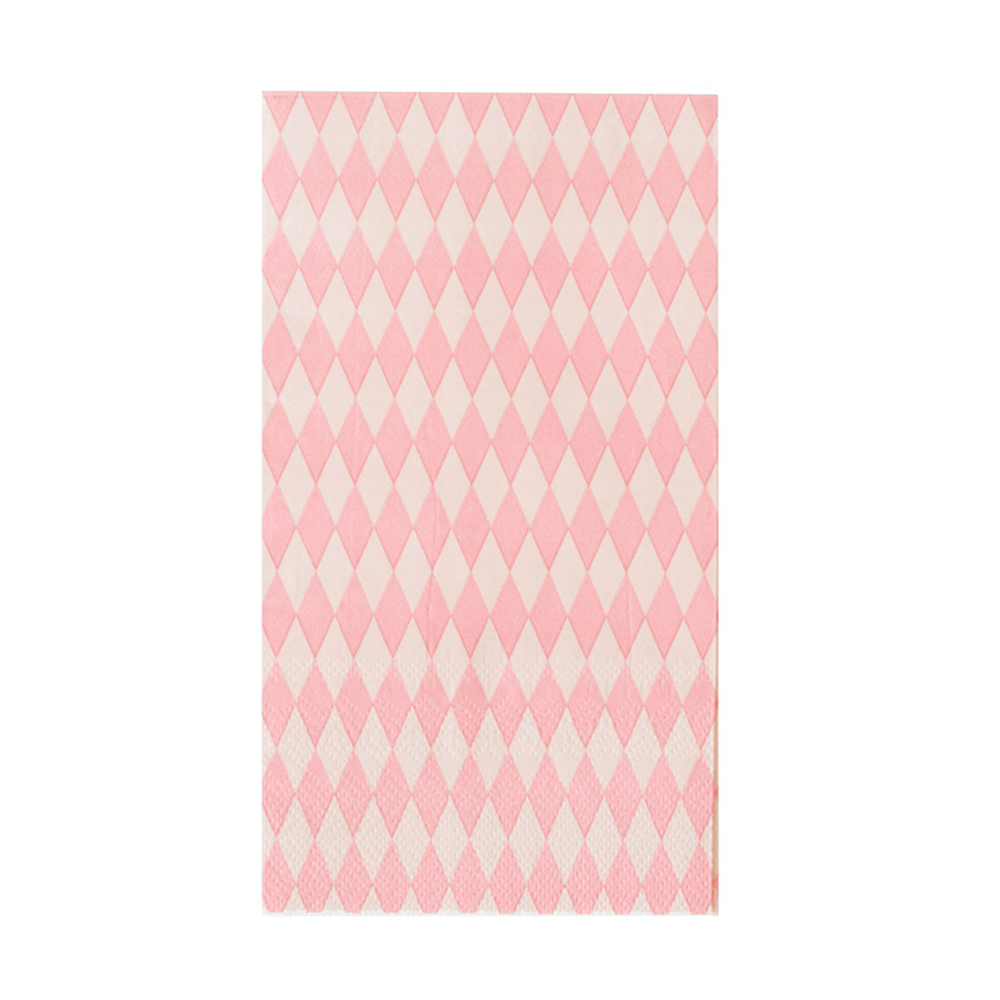 Check It! Tickle Me Pink Guest Napkins, Jollity & Co.
