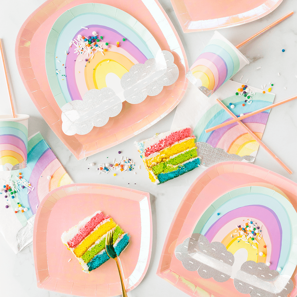 Posh Just Peachy Plates - 3 Size Options