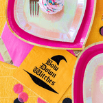 "Bow Down Witches" Cocktail Napkins from Jollity & Co