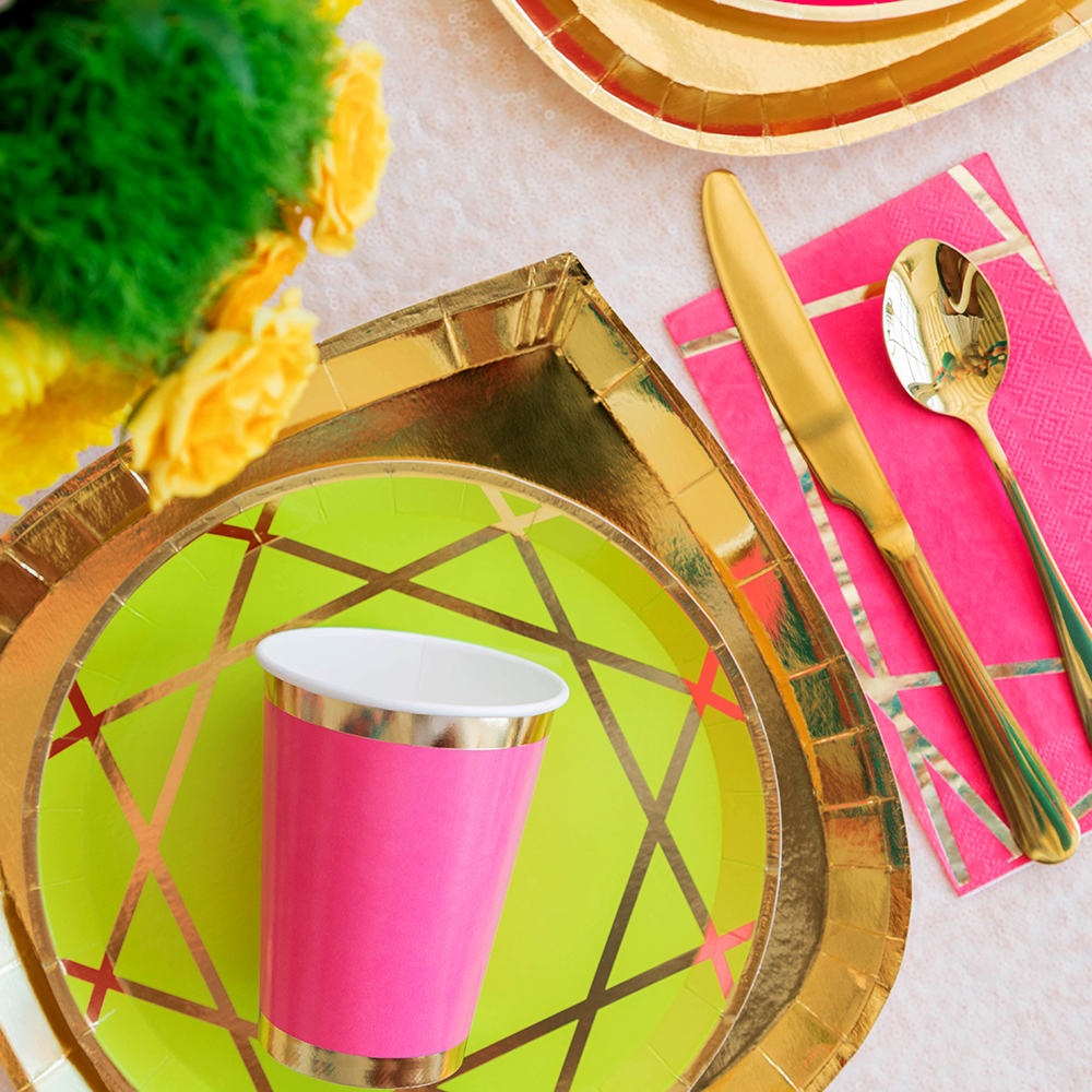Chartreuse Enchanté Dinner Plates from Jollity & Co