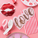 More Party Faves Pink Striped Guest Napkins from Jollity & Co