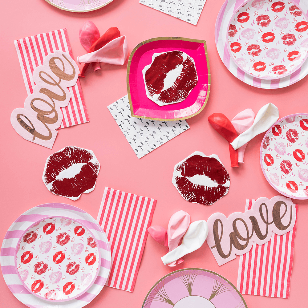 Stuck on You "Love" Guest Napkins from Jollity & Co