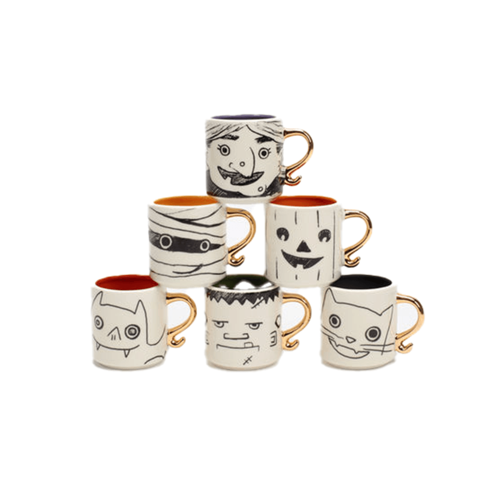 Kids Halloween Ceramic Cup - 5 Style Options, Shopsweetluluss