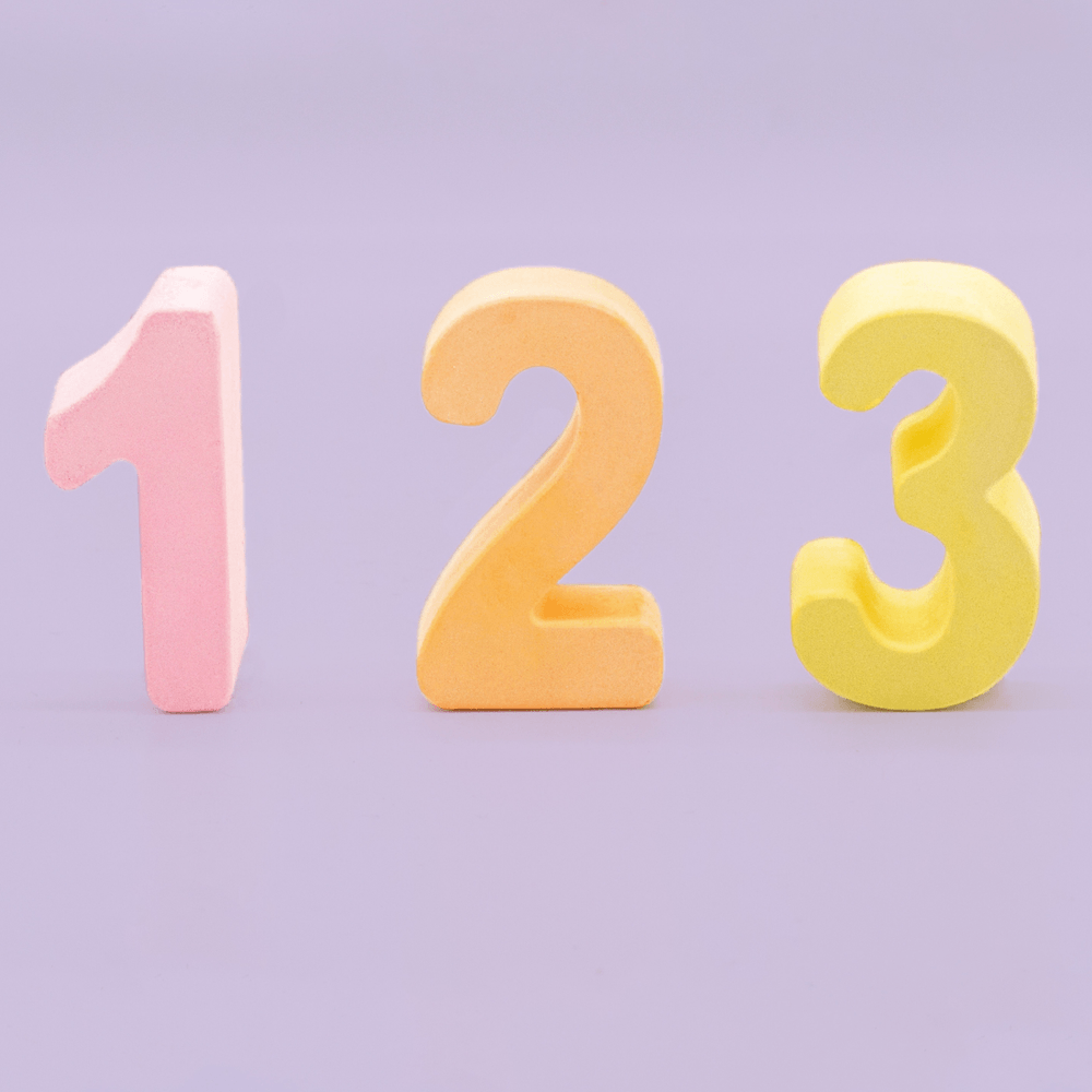 Numbers Sidewalk Chalk, Shopsweetluluss