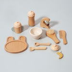 Wooden Baby Feeding Set