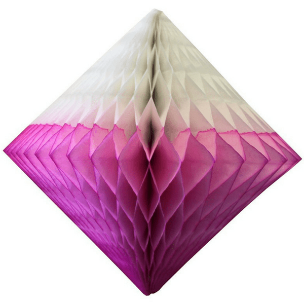 Two-Tone Diamond Honeycombs