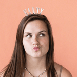 "Salty" Metal Headband from Jollity & Co