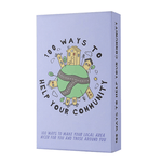 100 Ways to Help the Community Activity Cards, Shopsweetluluss
