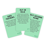 100 Ways to Save the Planet Activity Cards, Shopsweetluluss