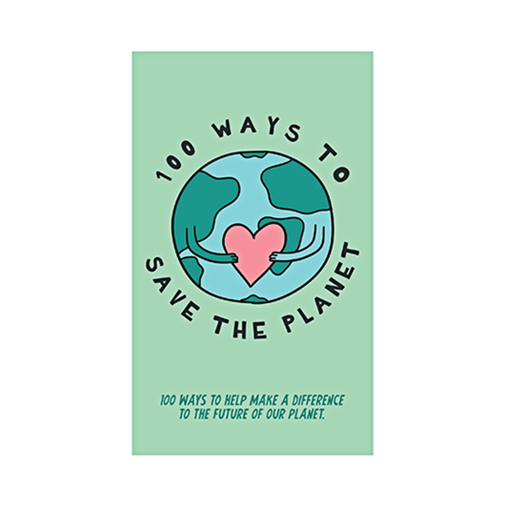 100 Ways to Save the Planet Activity Cards, Shopsweetluluss