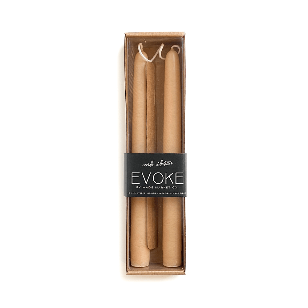 10" Tapered Candles - Ivory, Shopsweetluluss