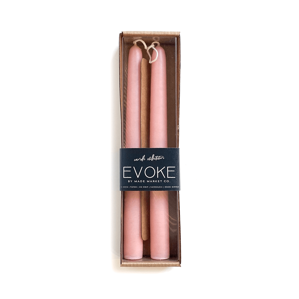 10" Tapered Candles - Peach Blossom, Shopsweetluluss