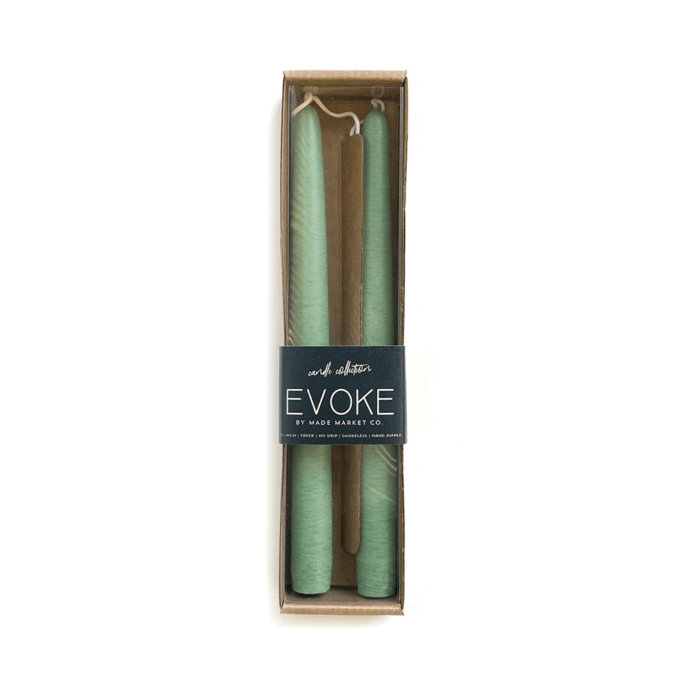 10" Tapered Candles - Succulent, Shopsweetluluss