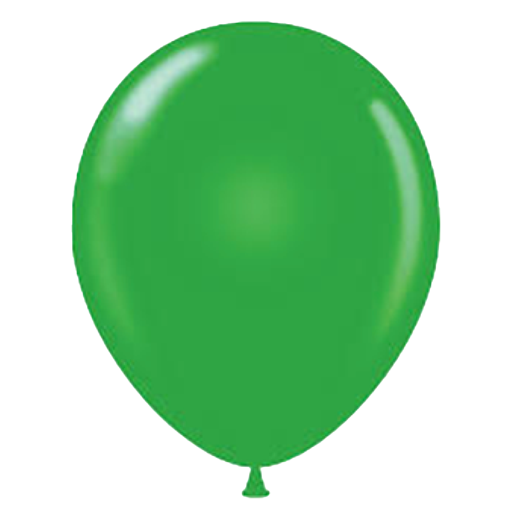 11" Latex Balloon, Green, Shopsweetluluss