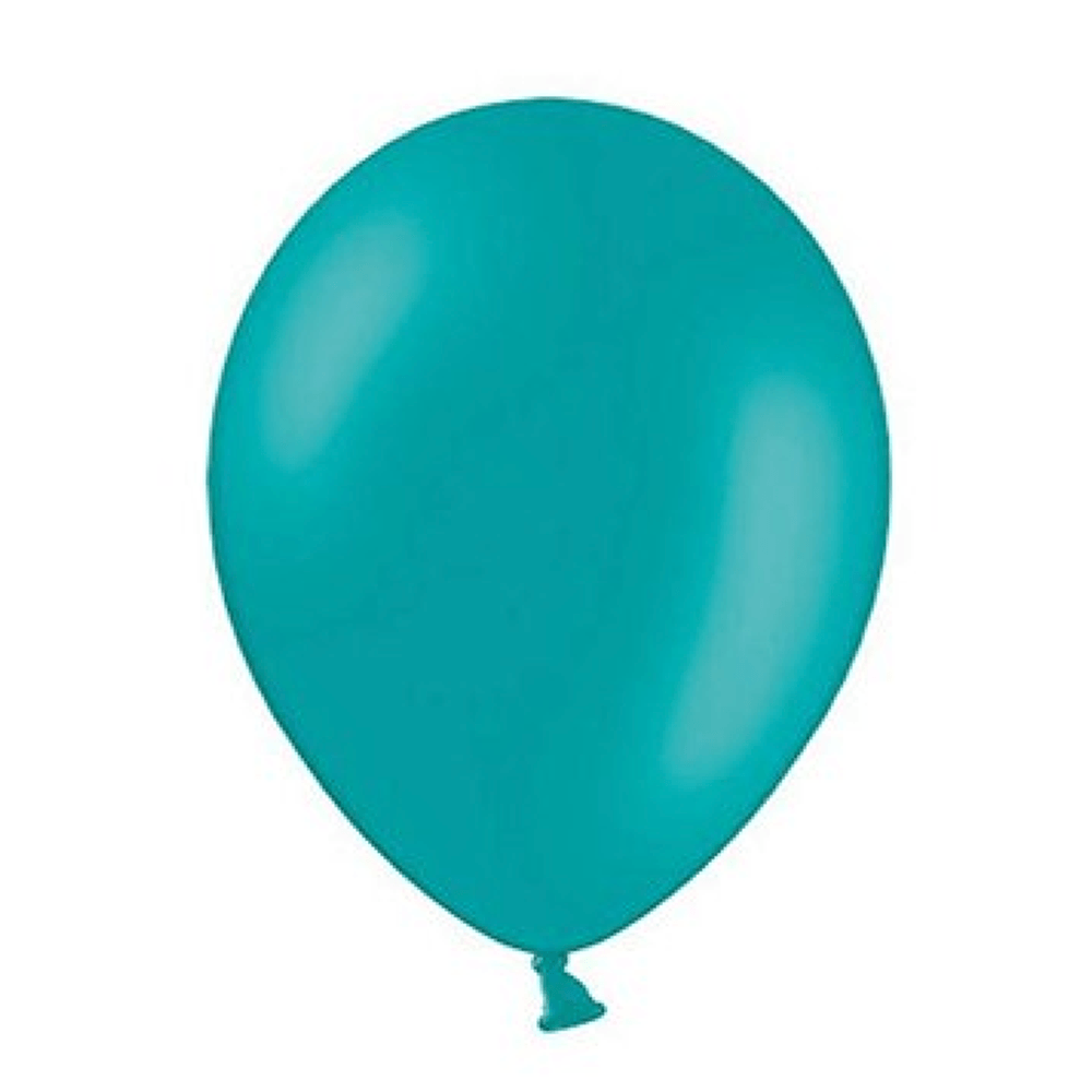 11" Latex Balloon, Turquoise, Shopsweetluluss